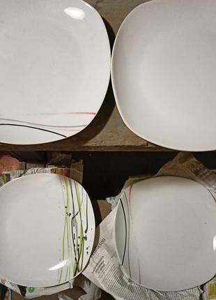 Тарелки крупные