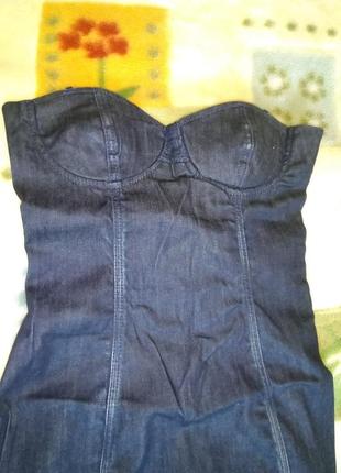 Джинсова сукня/guess.