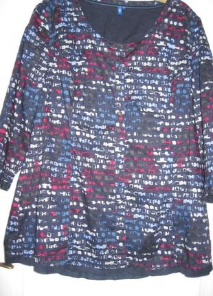 Натуральна подовжена блуза cecil (німеччина) р.44eur/xl/xxl1 фото