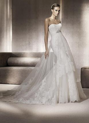 Весільне плаття весільна сукня pronovias pompeya 2012 оригінал