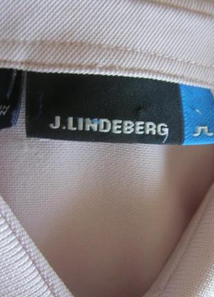 J. lindeberg футболка для спорту поло кольору пудри s-m-розмір10 фото