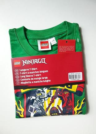 Лонгслів реглан для хлопця р.98-104 lego ninjago