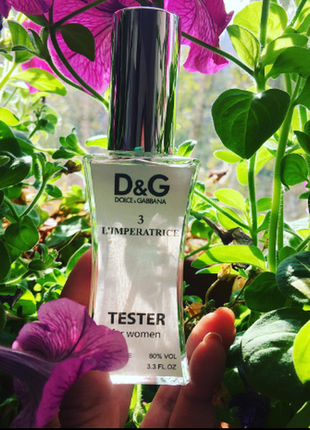 Тестер dolce & gabbana 3 l ' imperatrice жіночий, 60 мл