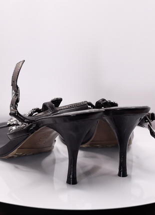 Летняя женская обувь на каблуке4 фото