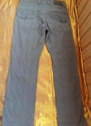 Стильные штаны в клетку-полоску mac джинсы котон raik32/322 фото