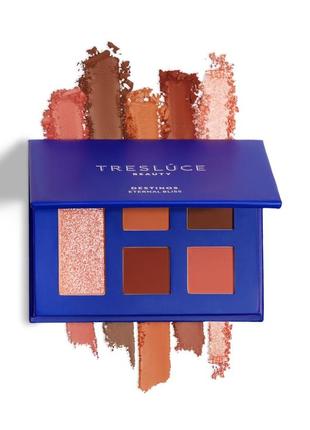 Палетка теней tresluce beauty destinos snackable palette in eternal bliss4 фото