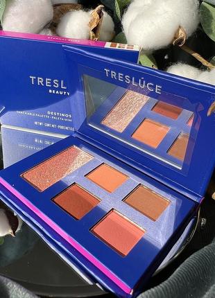 Палетка теней tresluce beauty destinos snackable palette in eternal bliss1 фото