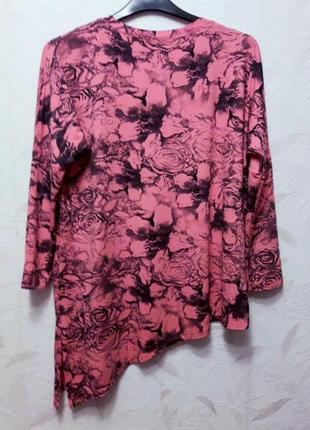 Нежнейшая блуза, 50?-52-54?, тонкий, нежный стрейчевый трикотаж из натуральной вискозы и эластана от coco2 фото