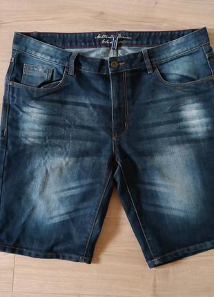 Классные джинсовые шорты charles vogele denim / мужские джинсовые шорты