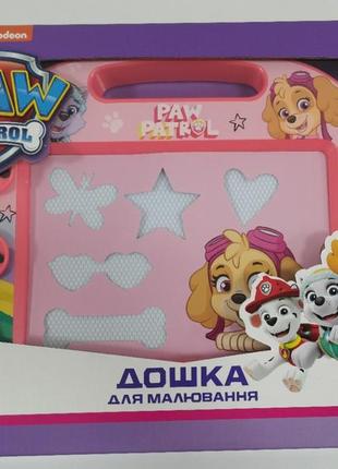 Магниная досточка paw patrol pp-82105 (12шт/2) цветная в коробке 33*26*3,5 см