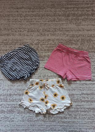Набор шорт на малышке