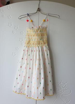Легкий сарафан 11-12  zara