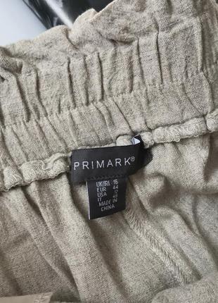 Льняные брюки primark5 фото