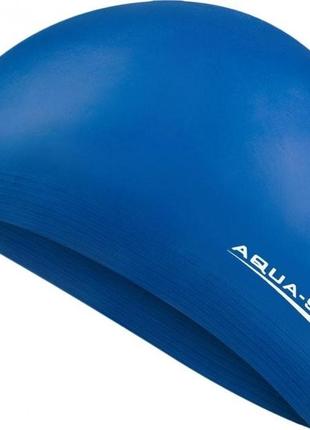 Шапка для плавания aqua speed soft latex 5725 (122-02) темно-синий уни osfm (5908217657251)