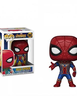 Ігрова фігурка funko pop! cерии війна нескінченності - залізний павук