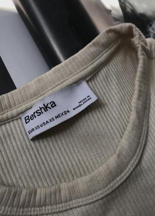 Сукня майка в рубчик bershka5 фото