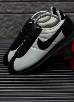 Мужские кроссовки nike cortez grey black 43-44-45-46