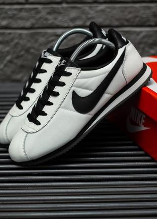 Мужские кроссовки nike cortez grey black 41-43-44-45-46