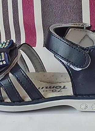 Ортопедические босоножки сандалии летняя обувь для девочки том м р.268 фото