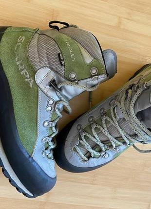 Треккинговые ботинки scarpa triolet gore-tex