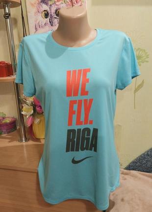 Футболка спорт nike dri fit стан нової, нюанс2 фото