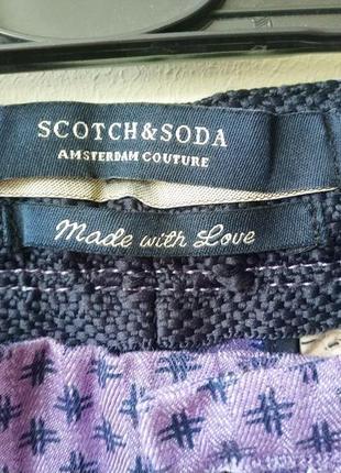 Нюанс! мужские шорты хлопок scotch&soda amsterdam couture оригинал8 фото