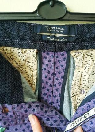 Нюанс! мужские шорты хлопок scotch&soda amsterdam couture оригинал9 фото