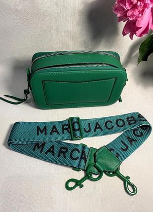 Женская сумка из экокожи зеленая туречевица сумка в стиле mark jacobs в стиле марк какбс джейкобселая7 фото