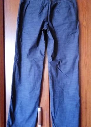 ❤ легкие темно-серые брюки под джинсы со средней посадкой3 фото