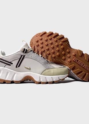 Кросівки nike air humara lx jacquemus beige1 фото