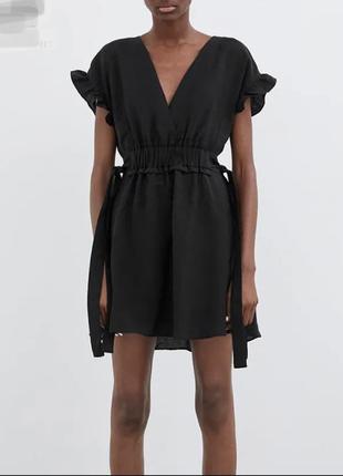 Маленькое черное платье лиоцел zara