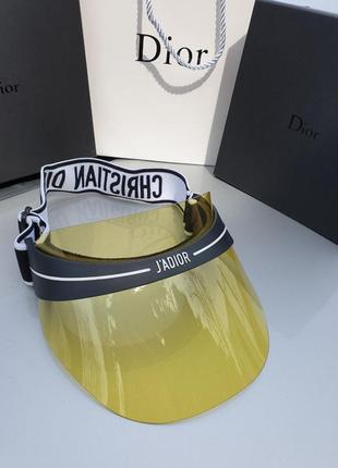 Брендовый козырек в стиле dior vizor 💖