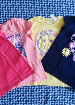 Набор 4шт. футболки на девочку подростка