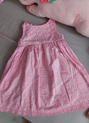 Рожева сукня прошва1 фото