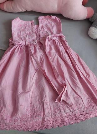 Рожева сукня прошва2 фото