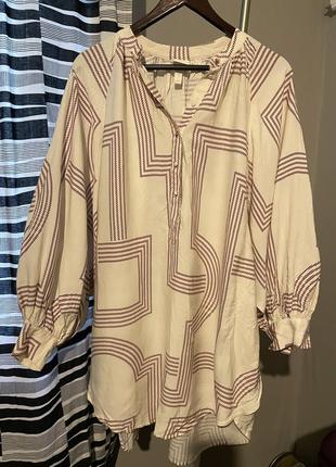 Туника из вискозы h&m