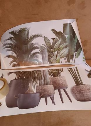 Декор для стен дверей шкафов 60*60 водонепроницаемая виниловая наклейка самоклеющеися обои