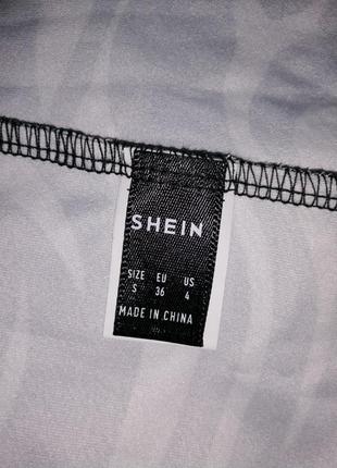 Сукня по фігурі принт зебра shein7 фото