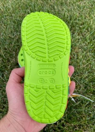 Детские crocs lego кроксы лего салатовые4 фото