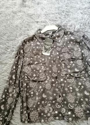 Рубашка блуза из натуральной хлопковой ткани2 фото