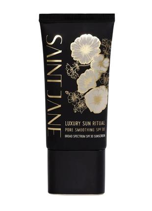 Saint jane luxury sun ritual  pore smoothing spf 30 sunscreen солнцезащитный крем spf 30, 25 мл