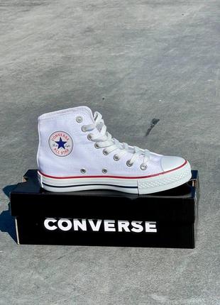 Кеди converse білого кольору сезон весна-осінь