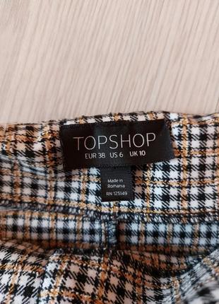 Спідниця з карманами на гудзиках topshop розмір 104 фото