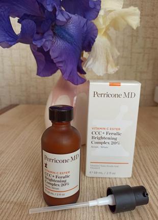 Сироватка perricone md vitamin c ester ccc + ferulic brightening complex 20%