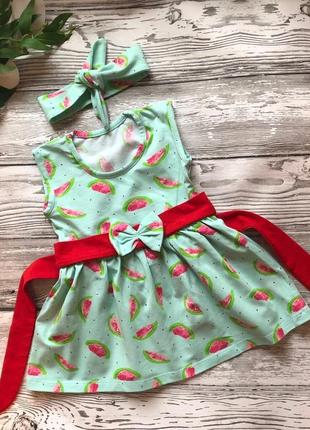Платье 🍉 «арбузик» 🍉