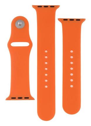 Ремешок для apple watch band silicone two-piece 38/40/41 mm цвет 62, granny grey6 фото