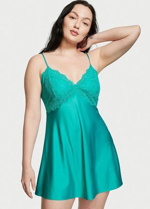 Ночная рубашка с открытой спиной open-back slip victoria’s secret
