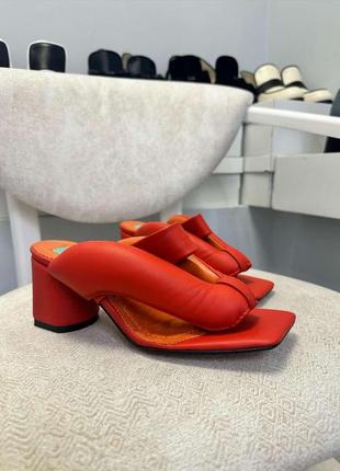 Дизайнерські шкіряні туфлі босоніжки ручної роботи по індивідуальним міркам2 фото