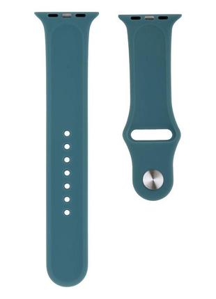 Ремешок для apple watch band silicone one-piece size-s 42/44/45/49 mm цвет 25, camelia10 фото