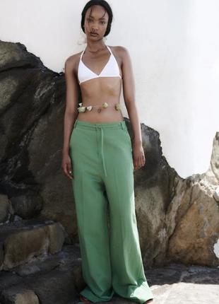 Лляні штани zara